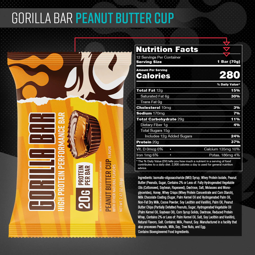Gorilla Bar - Peanut Butter Cup