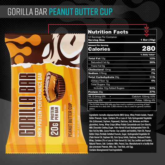 Gorilla Bar - Peanut Butter Cup