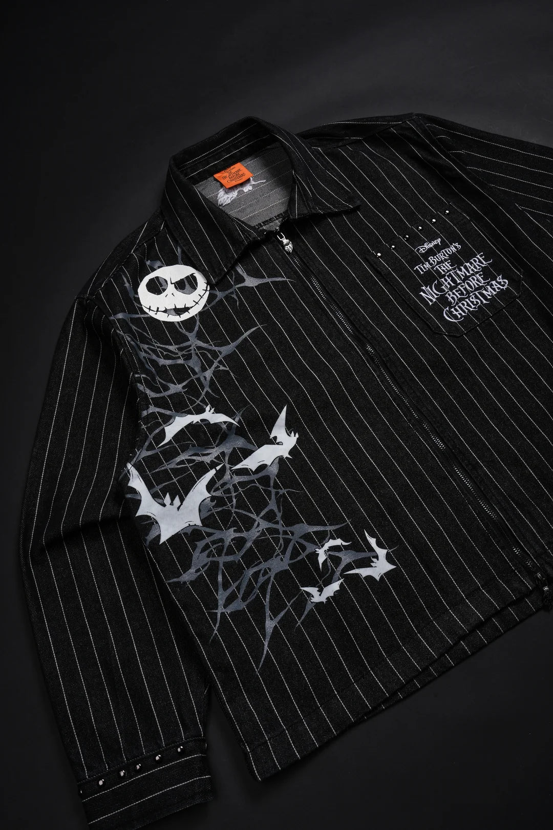 ETERNAL LOVE VINCE L/S SHIRT IN BLACK/WHITE PINSTRIPE