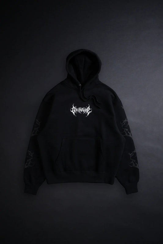 CIVIL REGIME CURSED RFC REGIME HOODIE IN BLACK