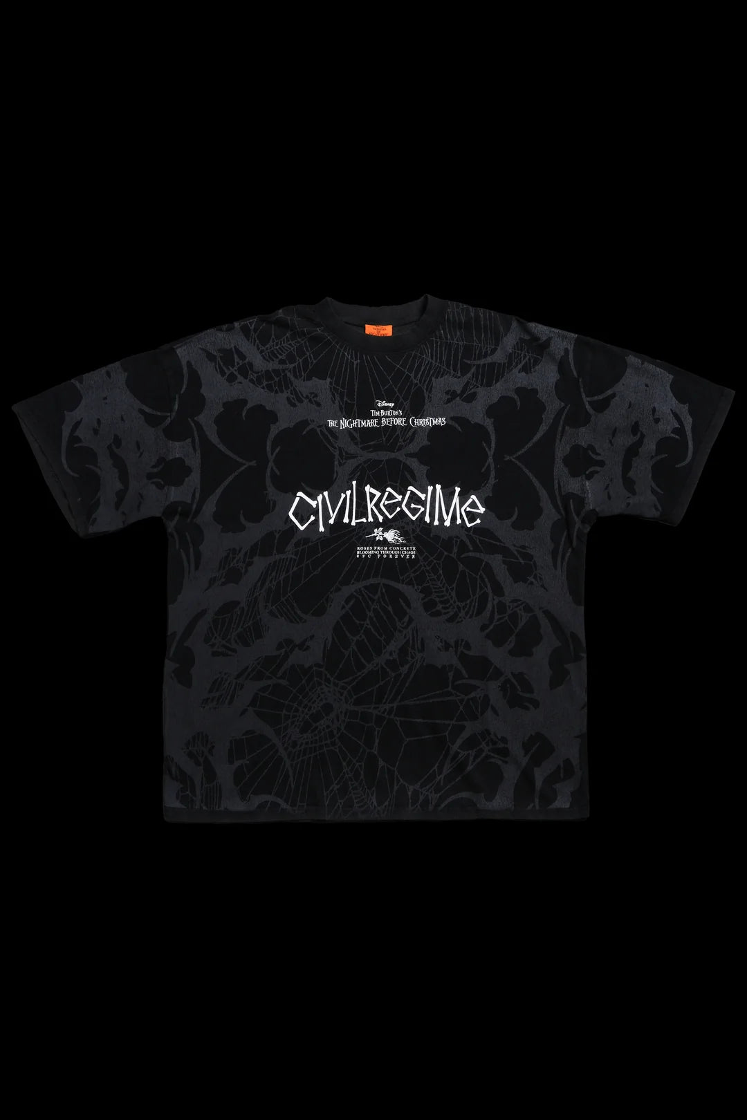 MASTER OF FRIGHT AMERICAN CLASSIC OVERSIZED TEE IN VINTAGE BLACK