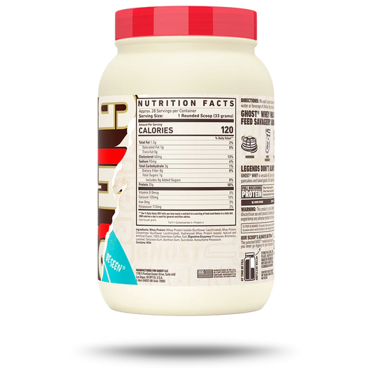 GHOST® WHEY x COFFEE ICE CREAM