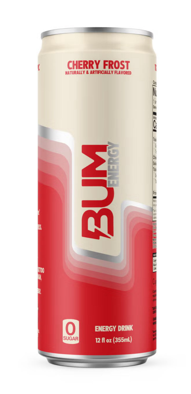BUM Energy Drink - Cherry Frost - 12oz.