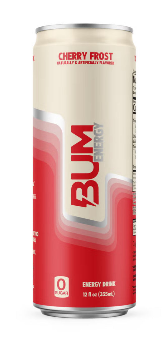 BUM Energy Drink - Cherry Frost - 12oz.