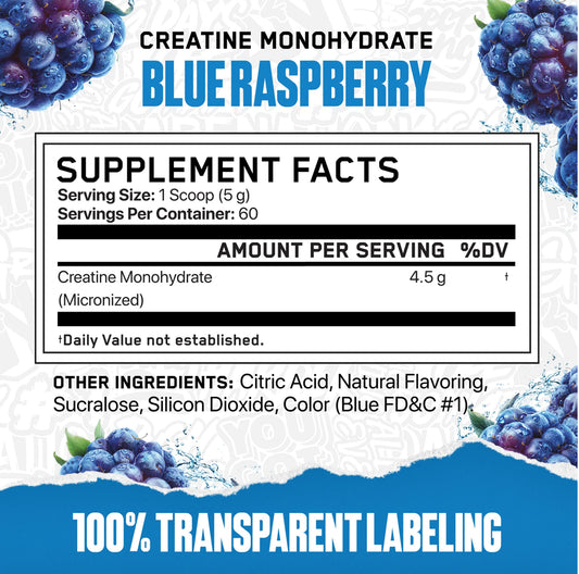 ABE Creatine Monohydrate - Blue Razz