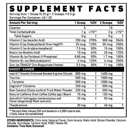 GHOST® GAMER STICK FAZE UP