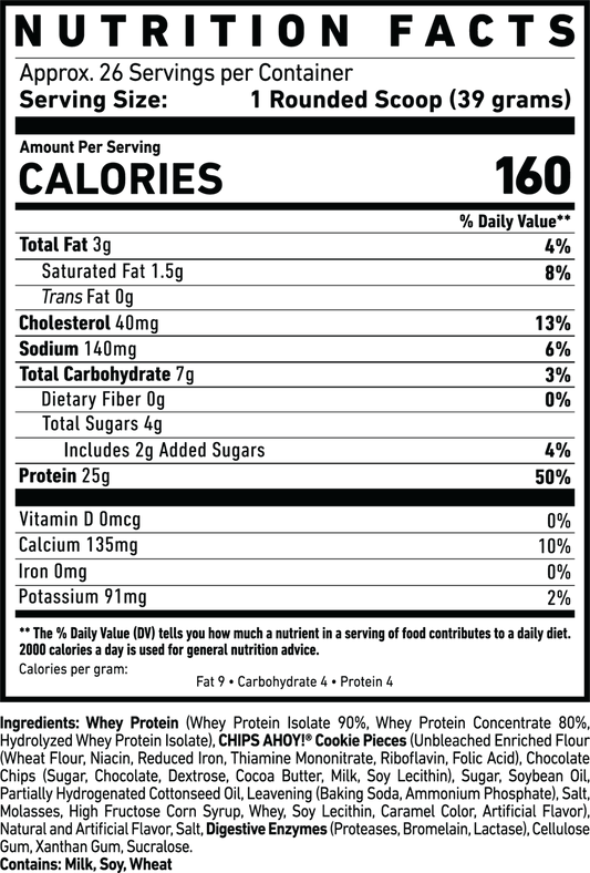 GHOST® WHEY x CHIPS AHOY!®