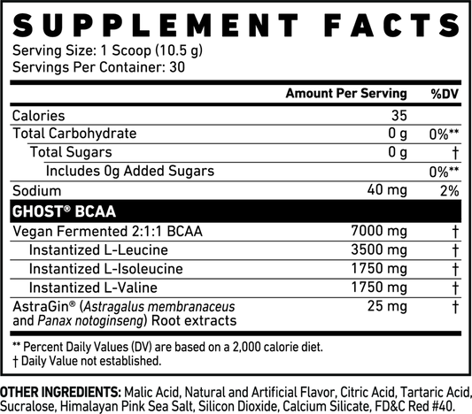 GHOST® BCAA STICK SOUR PATCH KIDS® RED BERRY®
