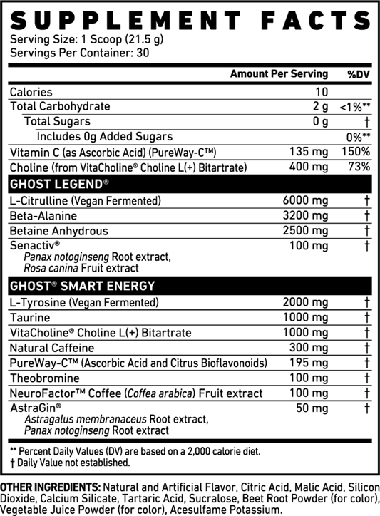 GHOST LEGEND® V4 STICK SOUR PATCH KIDS® REDBERRY®