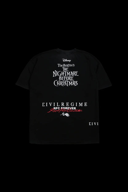 VAMPIRE TEDDY AMERICAN CLASSIC OVERSIZED TEE IN VINTAGE BLACK