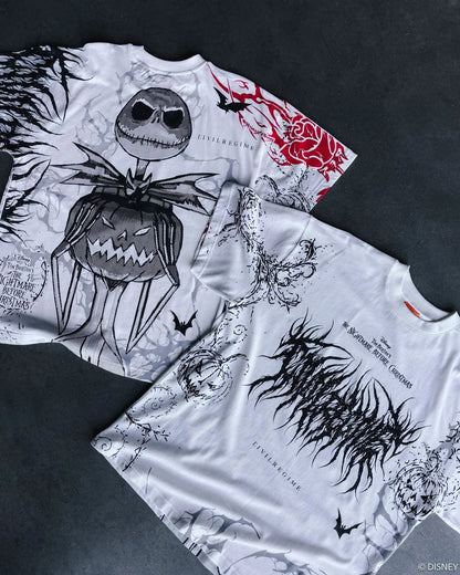 JACK'S NIGHTMARE AMERICAN CLASSIC OVERSIZED TEE IN BUTTER