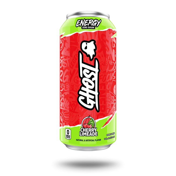 Ghost® Energy Drink - Cherry Limeade - 16oz.