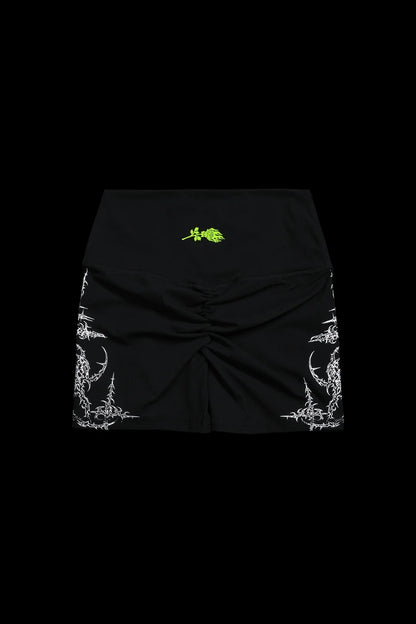 LUCID CHAOS NAHSTIA ENERGY SHORTS IN BLACK