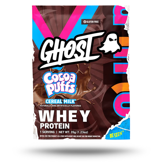 GHOST® WHEY PACKET x COCOA PUFFS™ CEREAL MILK®