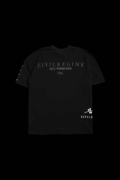 CHAOS MASTERMIND AMERICAN CLASSIC OVERSIZED TEE IN BLACK