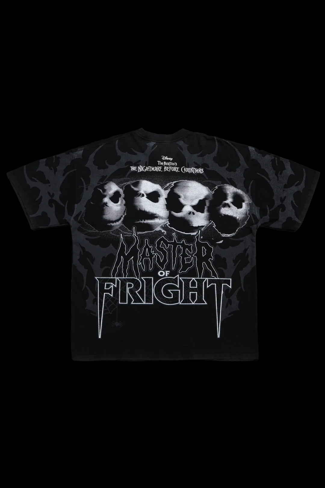 MASTER OF FRIGHT AMERICAN CLASSIC OVERSIZED TEE IN VINTAGE BLACK