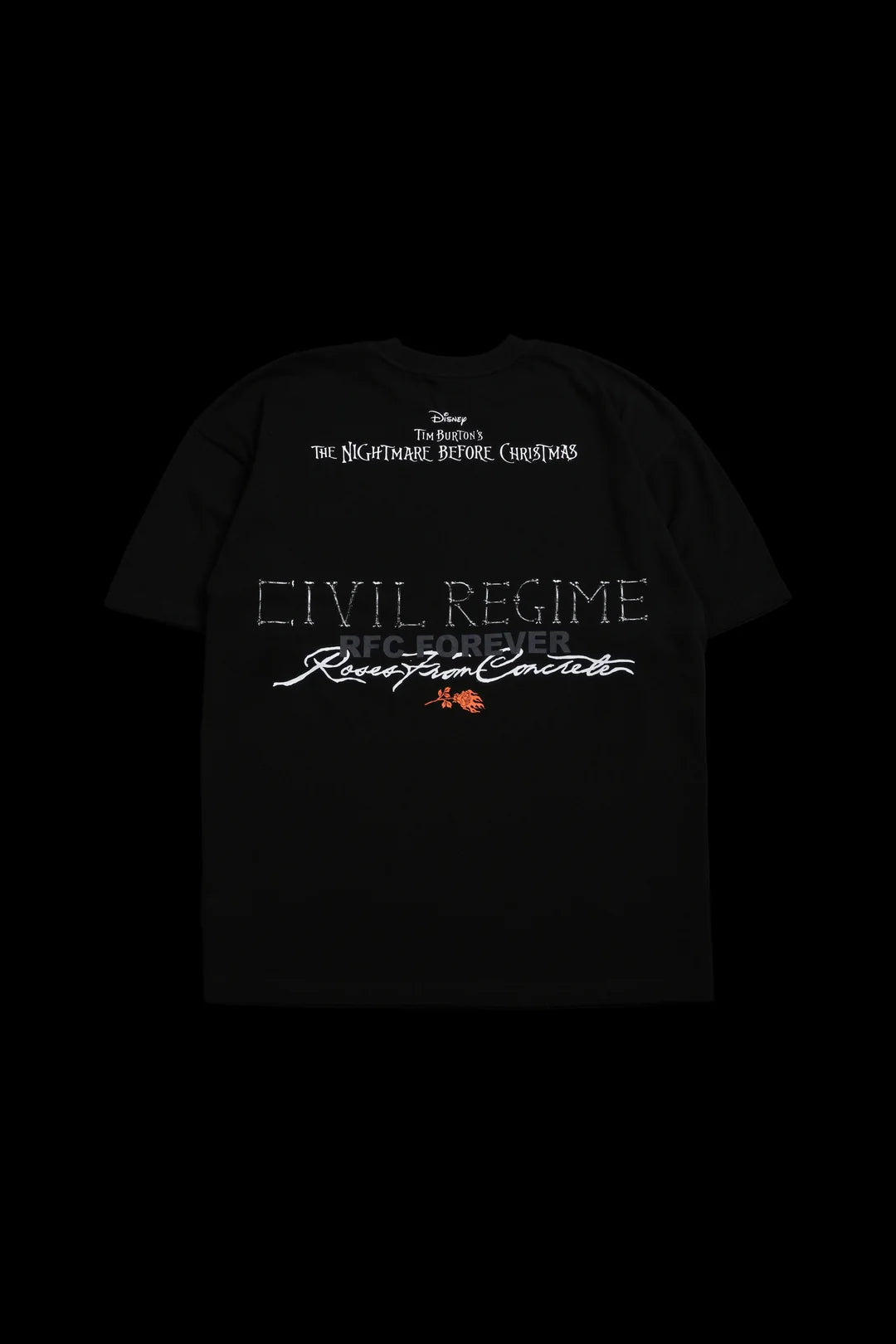 JACK PUNK AMERICAN CLASSIC OVERSIZED TEE IN BLACK