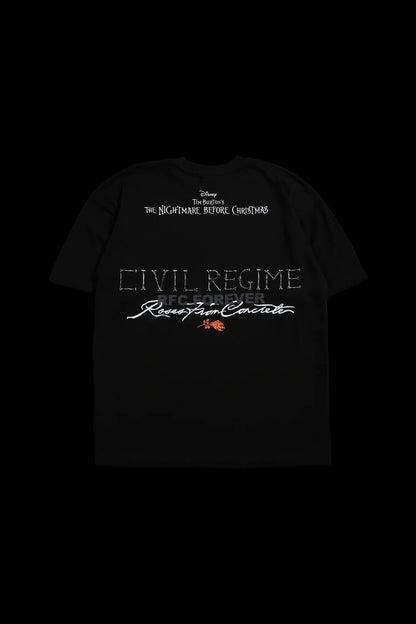JACK PUNK AMERICAN CLASSIC OVERSIZED TEE IN BLACK
