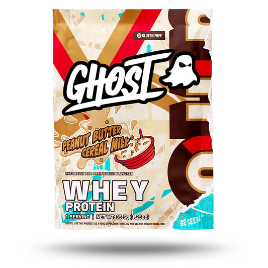 GHOST® WHEY PACKET x PEANUT BUTTER CEREAL MILK®