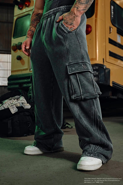 2131 - BATMAN ARMORED SWEATS "BLACK WASH"