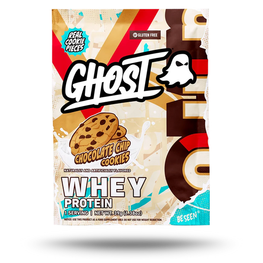 GHOST® WHEY PACKET x CHOCOLATE CHIP COOKIES
