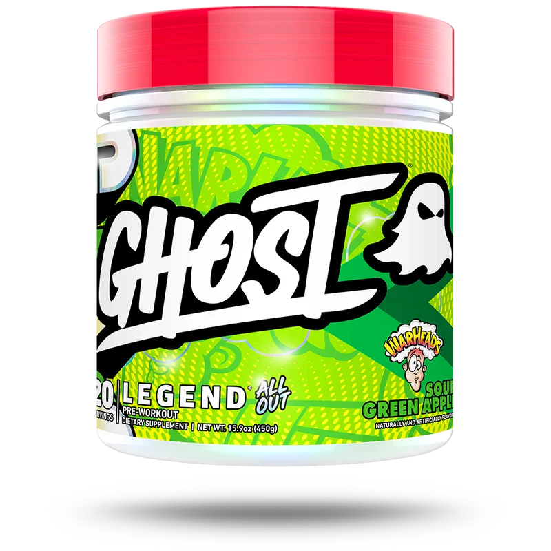 GHOST LEGEND® ALL OUT WARHEADS SOUR GREEN APPLE
