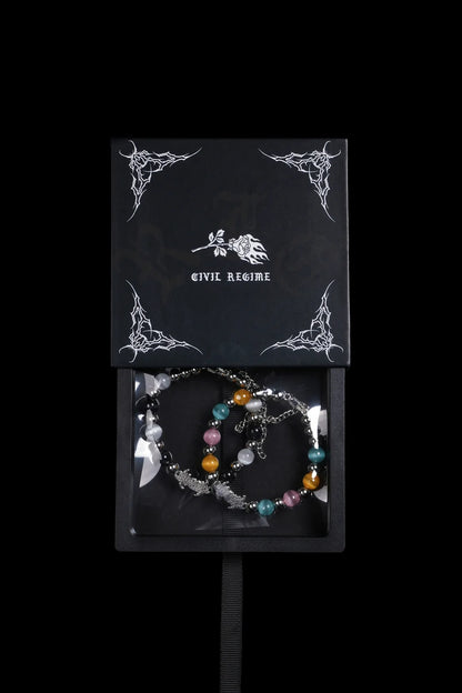 TERROR CHARM BRACELET SET IN MULTI COLOR