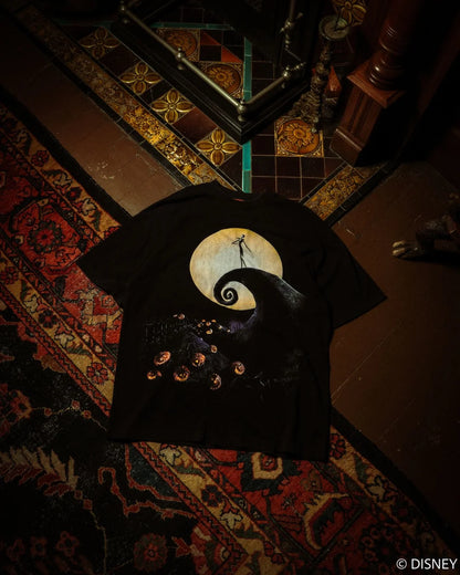 MOONLIGHT GLOW AMERICAN CLASSIC OVERSIZED TEE IN VINTAGE BLACK