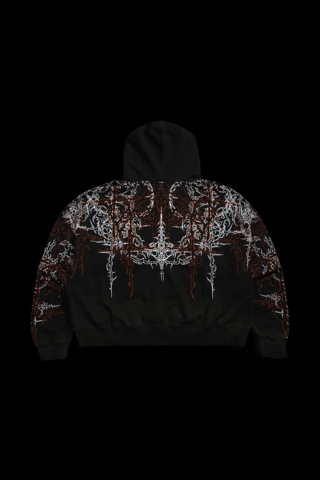 LUCID ODIN HOODIE IN VINTAGE BLACK/HALLOW ORANGE