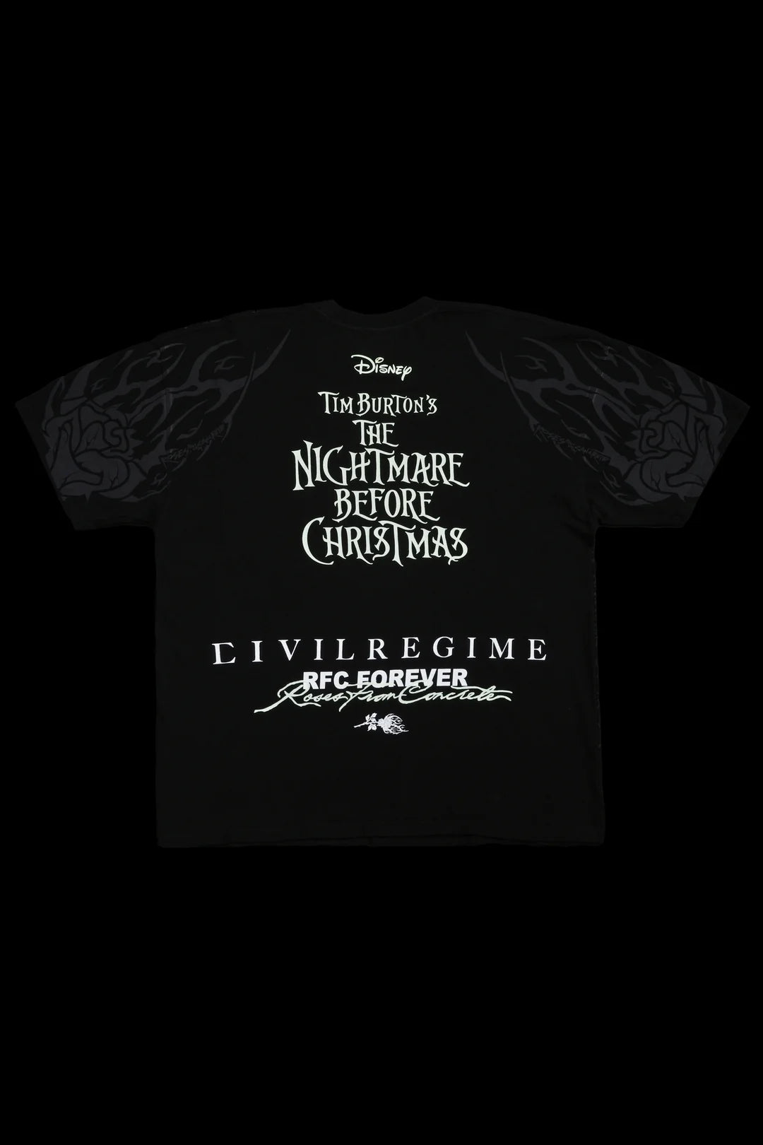 SKELLINGTON'S MADNESS AMERICAN CLASSIC OVERSIZED TEE IN BLACK