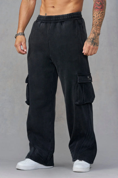2131 - BATMAN ARMORED SWEATS "BLACK WASH"