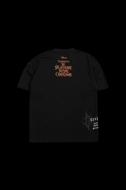 SKELETON GRIN AMERICAN CLASSIC OVERSIZED TEE IN BLACK
