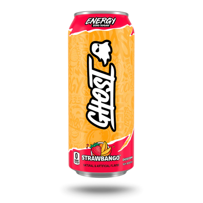 Ghost® Energy Drink - Strawbango- 16oz.