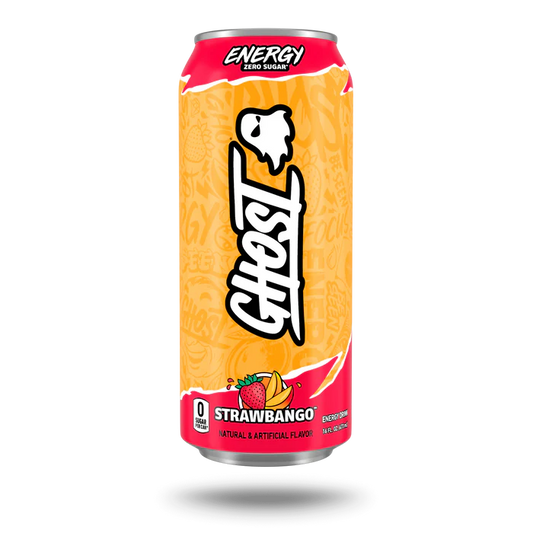 Ghost® Energy Drink - Strawbango- 16oz.
