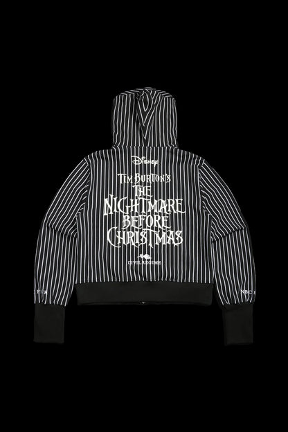 KNIGHT OF NIGHTMARES CIVIL COWL ZIP UP HOODIE V2 IN BLACK