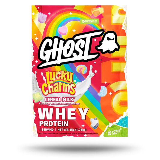 GHOST® WHEY PACKET x LUCKY CHARMS™ CEREAL MILK®