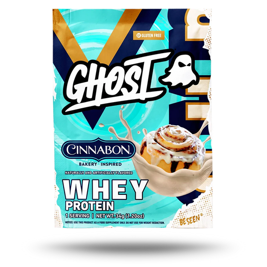 GHOST® WHEY PACKET x CINNABON®