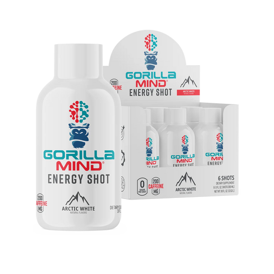 Gorilla Mind Energy Shot - Arctic White