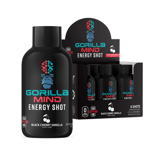 Gorilla Mind Energy Shot - Black Cherry Vanilla