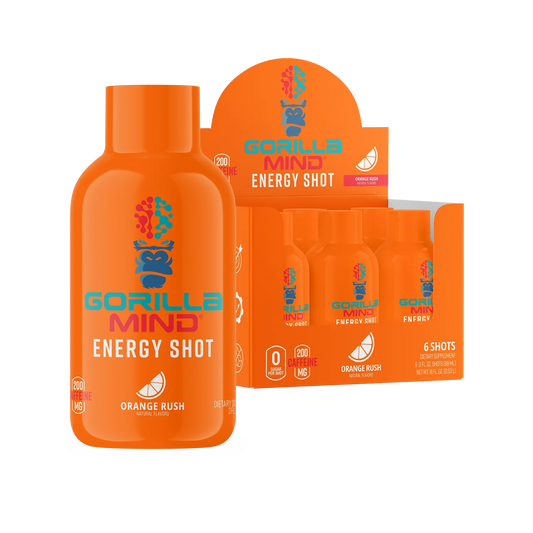 Gorilla Mind Energy Shot - Orange Rush
