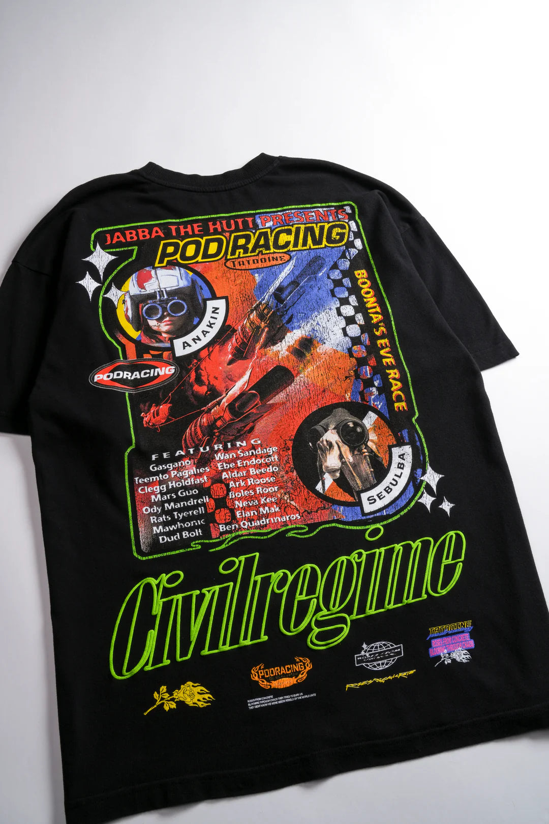 CIVILREGIME STAR WARS OVERSIZED TEE