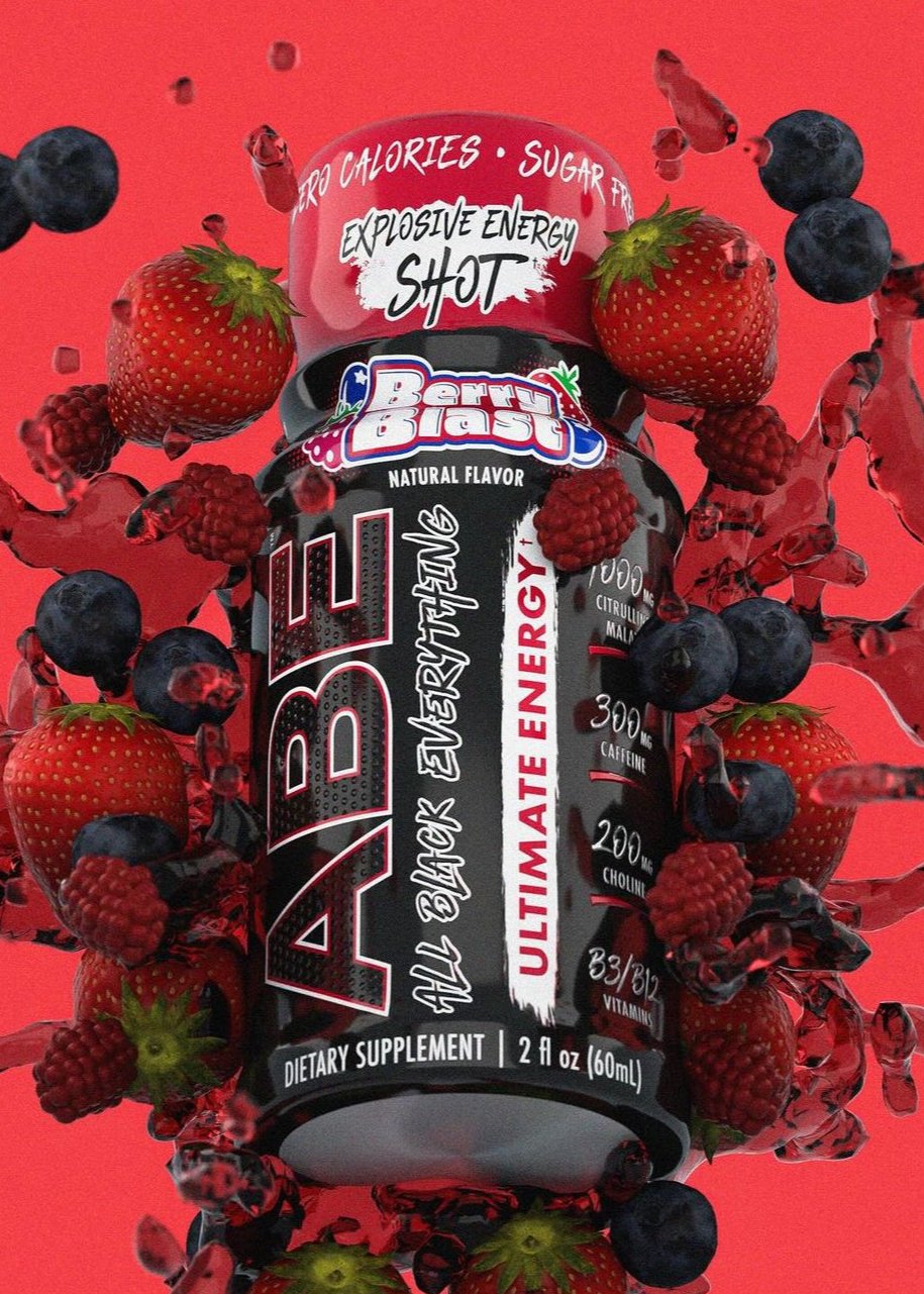 ABE ULTIMATE ENERGY BERRY BLAST SHOT