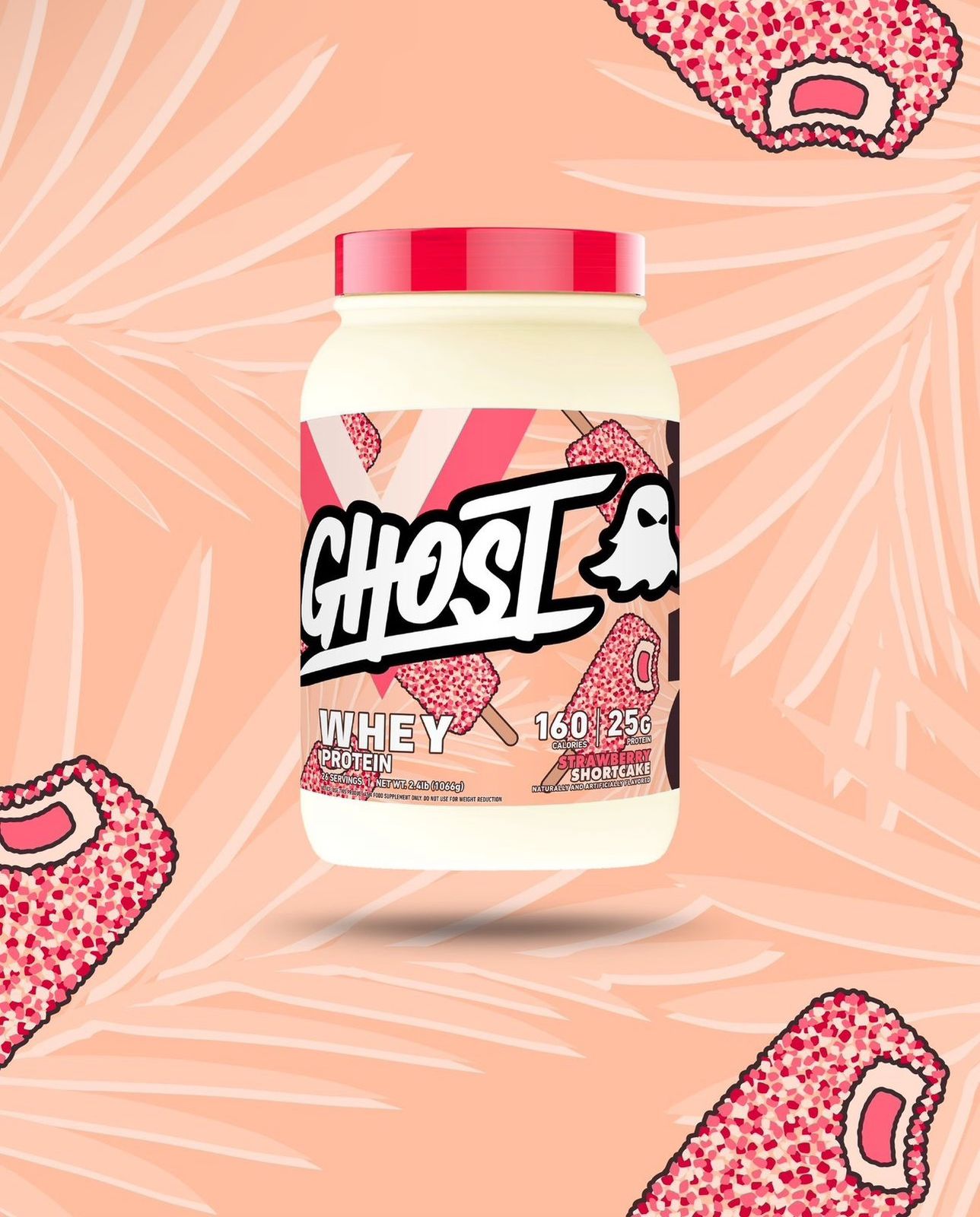 GHOST® WHEY x STRAWBERRY SHORTCAKE®